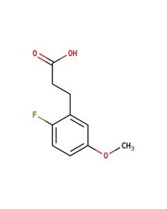 Astatech 3-(2-FLUORO-5-METHOXY-PHENYL)-PROPIONIC ACID; 1G; Purity 95%; MDL-MFCD18397059
